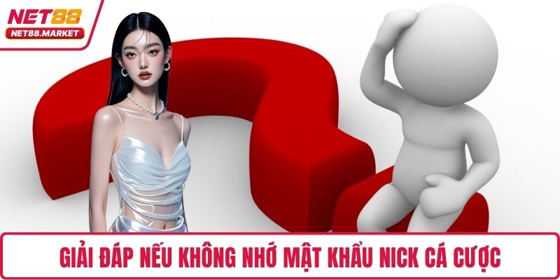 Giải đáp nếu không nhớ mật khẩu nick cá cược